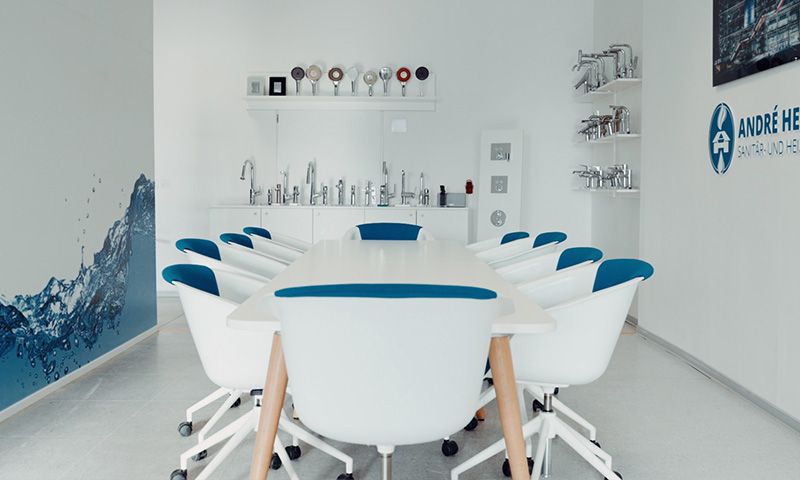 Foto: Besprechungsraum der André Helmdach GmbH & Co. KG
